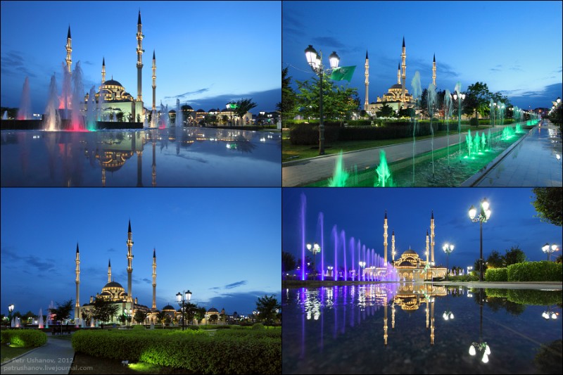 Фотографии мечети "Сердце Чечни"