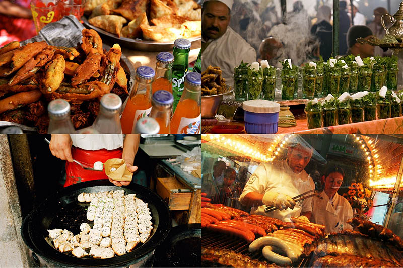 Виды самых популярных уличных блюд в разных странах