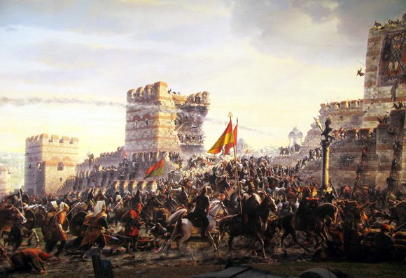 Константинополь. История взятия города турками, 1453 год