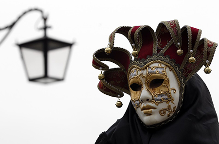 Маска. Карнавал, Венеция, традиция проведения, виды масок