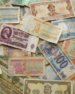 Бумажные банкноты. История, технология печати, степени защиты бумажных денег